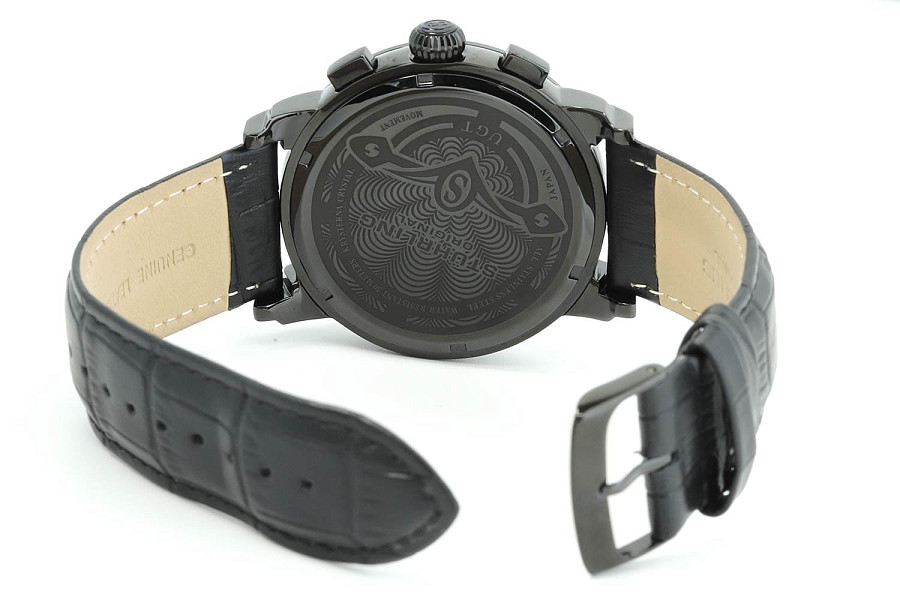 Часы Stuhrling Monaco 392.03 — кожаный, мужские