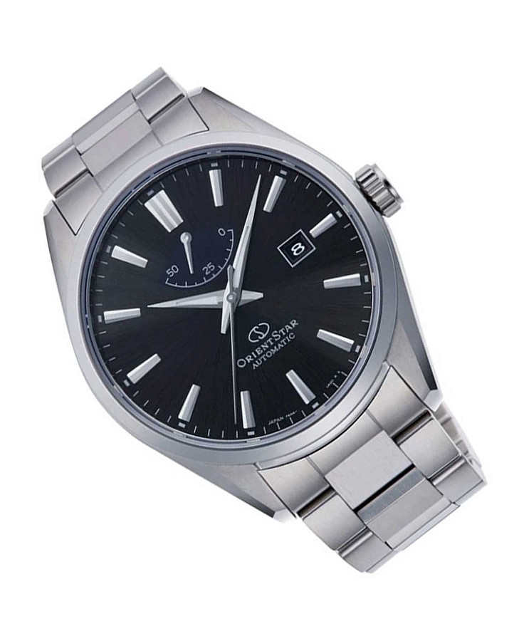 Часы Orient RE-AU0402B (RK-AU0402B) — черный, металл сталь