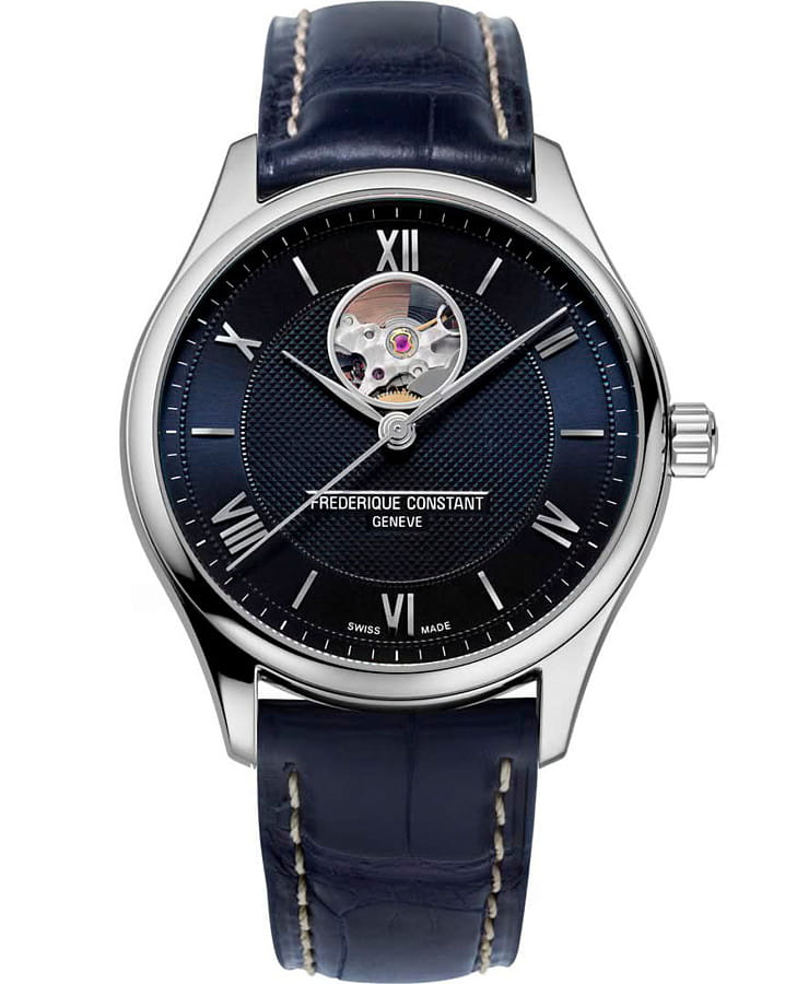 Часы Frederique Constant Classics Heart Beat FC-310MNR5B6 — мужские, синий