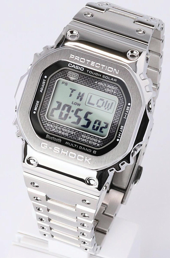 Часы Casio G-Shock GMW-B5000D-1ER — серебристый, электронные