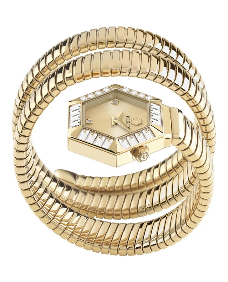 Часы Philipp Plein Snake Hexagon PWZAA1025 — кварцевые, сталь металл