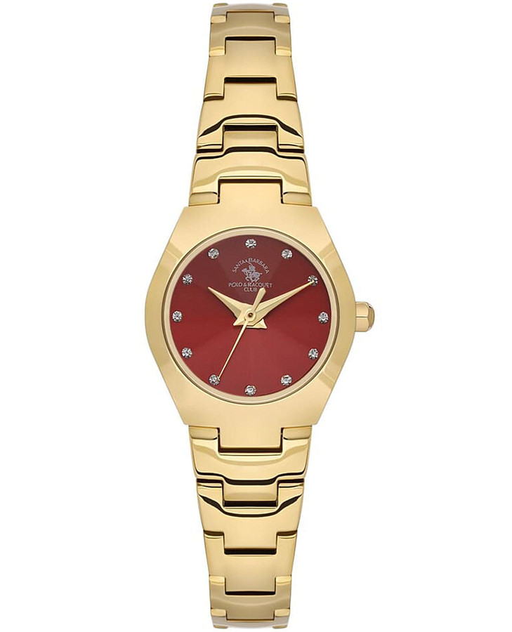 Часы Santa Barbara Polo & Racquet Club Unique SB.1.10612-1 — женские, красный