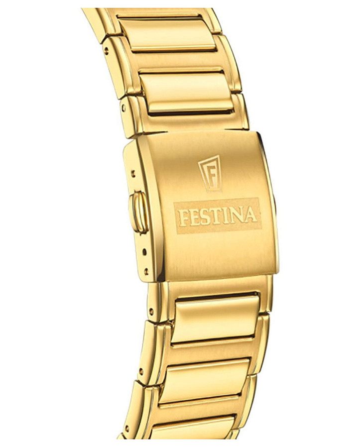 Часы Festina Timeless Chrono F20638/2 — кварцевые, сталь металл