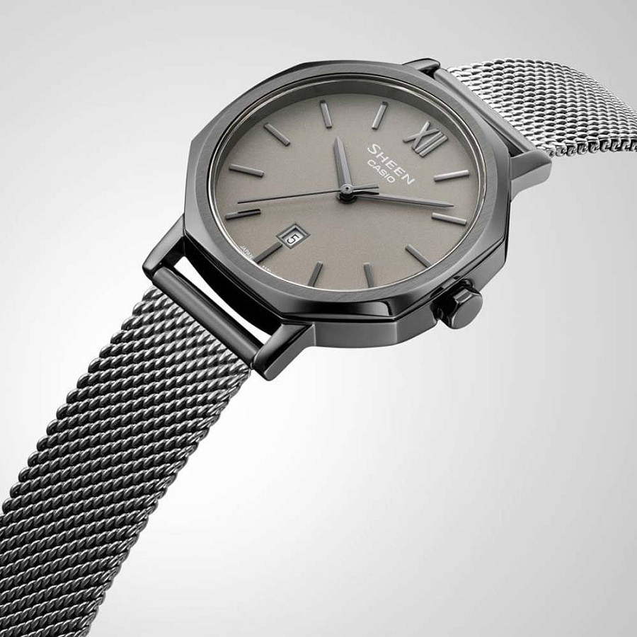 Часы Casio Sheen SHE-4554GYM-8AUDF (SHE-4554GYM-8A) — металл сталь, Япония