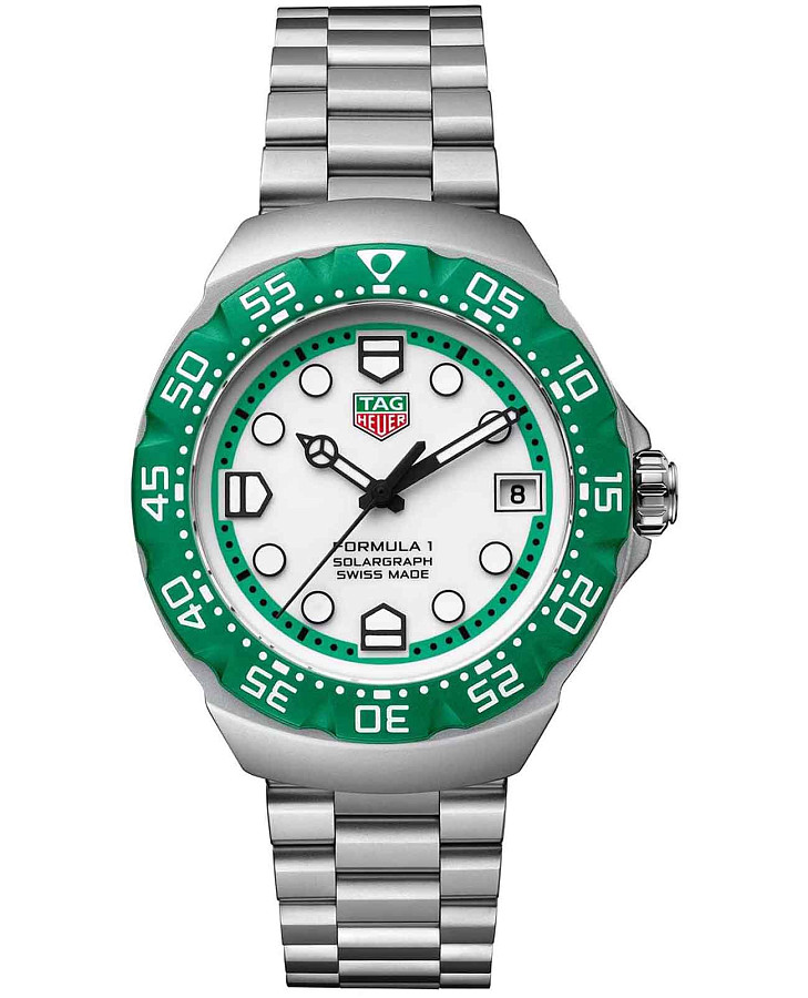 Часы TAG Heuer Formula 1 Solargraph WBY1113.BA0042 — мужские, белый