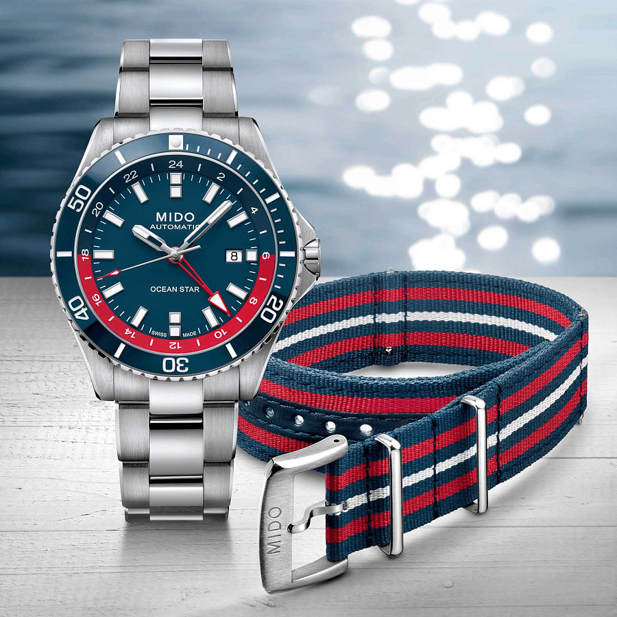 Часы Mido Ocean Star GMT M026.629.11.041.00 — механические, Швейцария, мужские