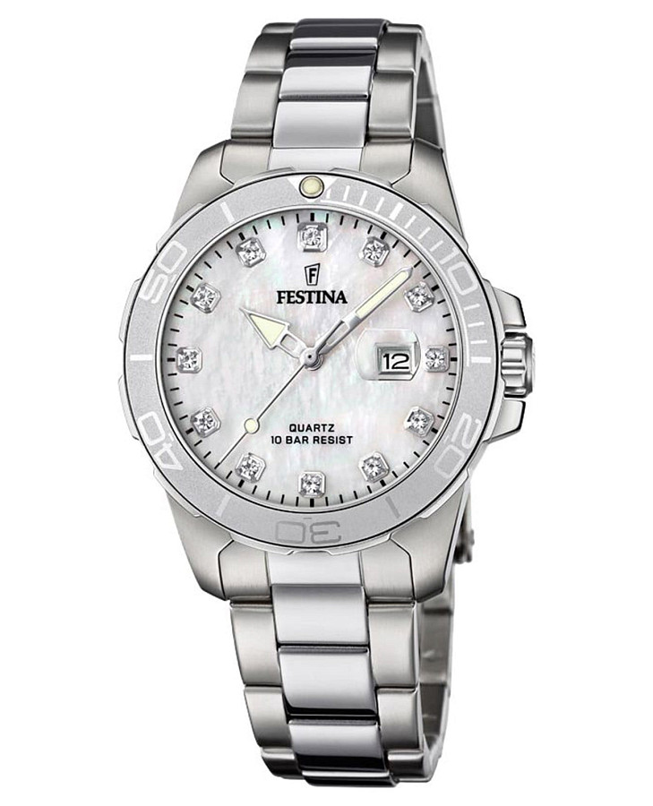 Часы Festina Boyfriend F20503/1 — женские, перламутровый