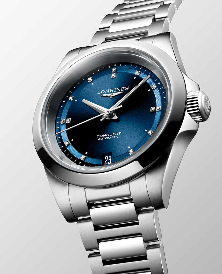 Часы Longines Conquest L3.430.4.97.6 — Швейцария, женские