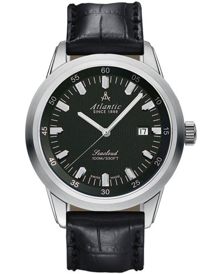 Часы Atlantic Seacloud 73360.41.61 — мужские, черный