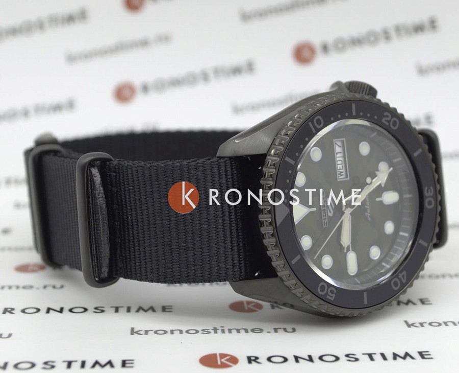 Часы Seiko 5 Sports SRPJ37K1 — сталь металл, Япония
