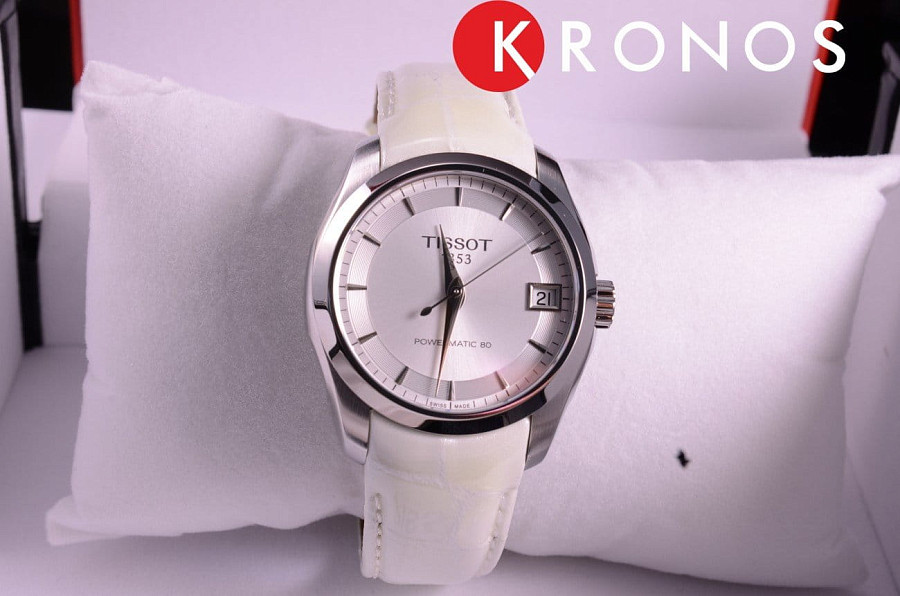 Часы Tissot Couturier Powermatic 80 Lady T035.207.16.031.00 — артикул T0352071603100, женские