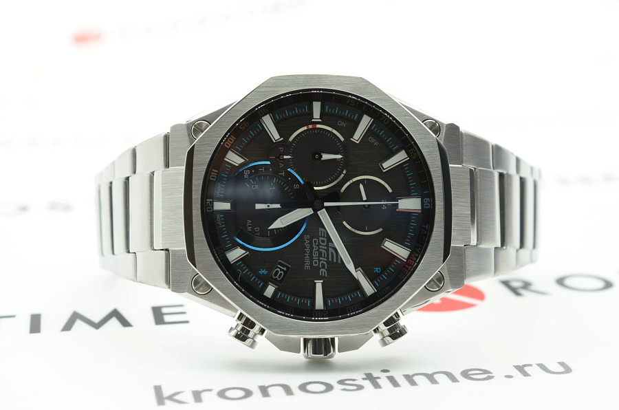Часы Casio Edifice EQB-1100D-1A — нержавеющая сталь, мужские