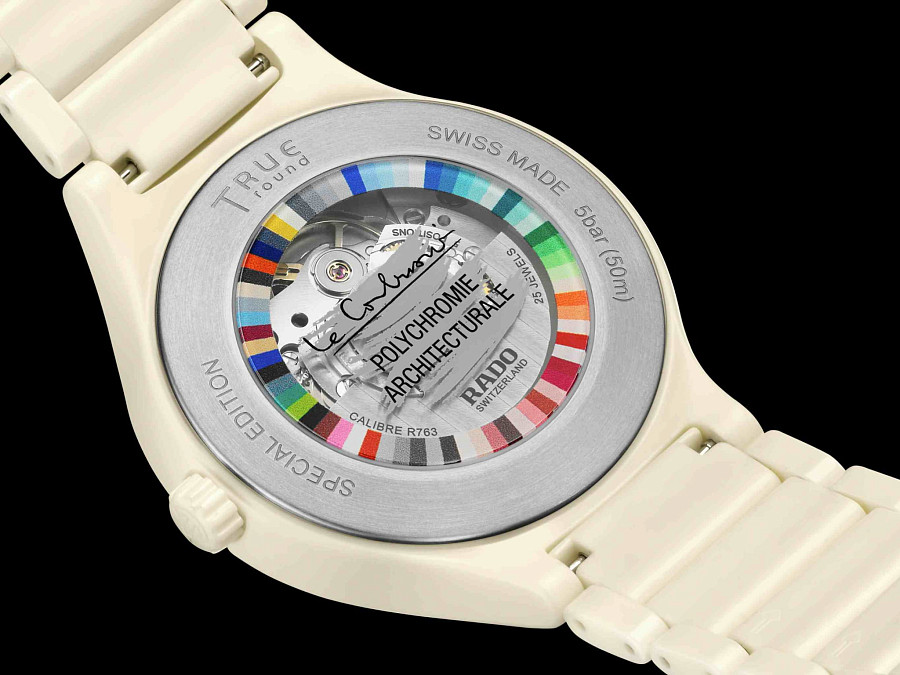 Часы Rado True Round x Les Couleurs Le Corbusier R27049012 — керамика, Швейцария