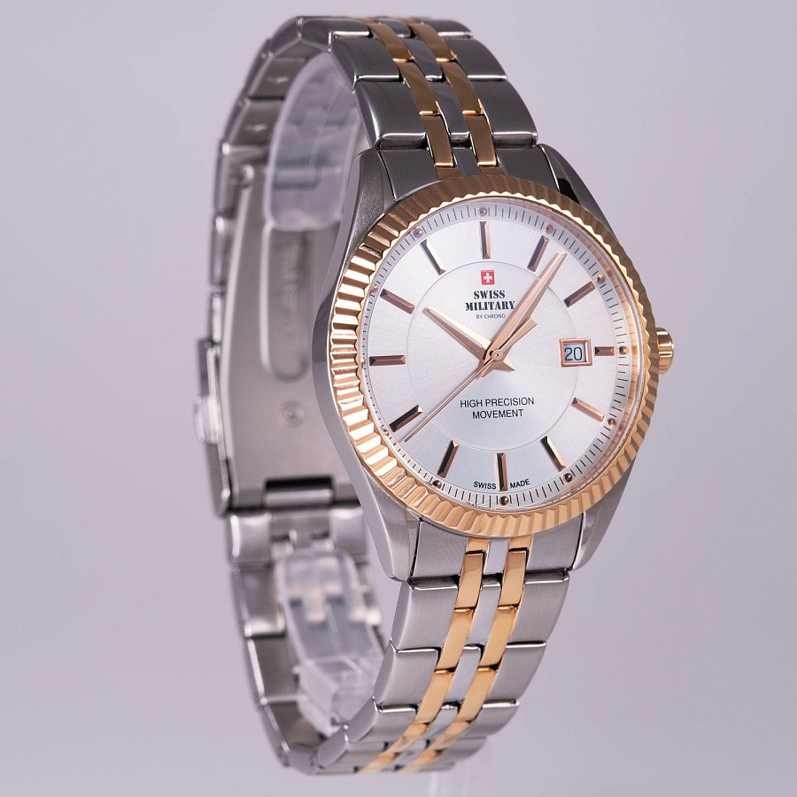Часы Swiss Military by Chrono SM34065.07 — кварцевые, металл