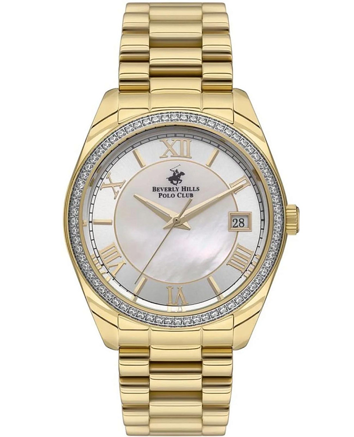Часы Beverly Hills Polo Club BP3592C.120 — женские, перламутровый