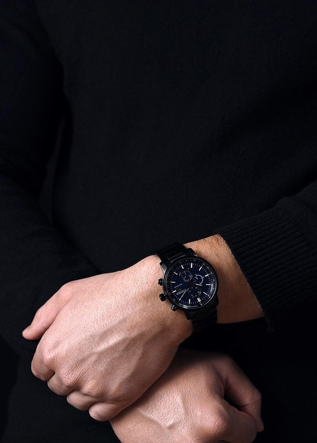 Часы Citizen Eco-Drive CA0845-83L — кварцевые, сталь металл