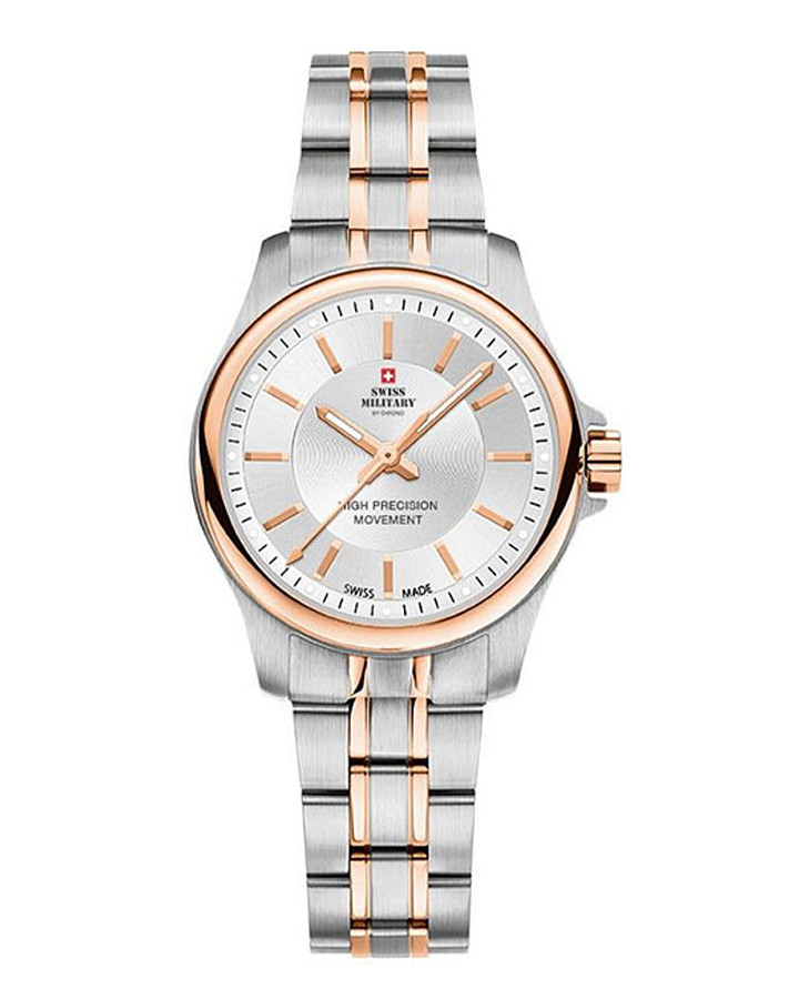 Часы Swiss Military by Chrono Сверхточные SM30201.07 — женские, серебристый