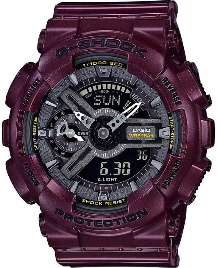 Часы Casio G-Shock GMA-S110MC-6A — женские, черный
