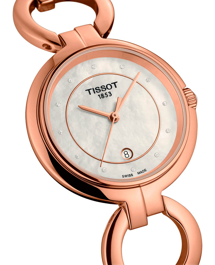 Часы Tissot Flamingo T094.210.33.116.01 — металл сталь, Швейцария