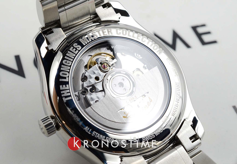 Часы Longines Master Collection L2.909.4.51.6 — мужские, нержавеющая сталь