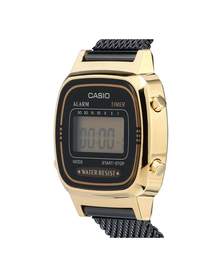 Часы Casio Collection LA670WEMB-1E — нержавеющая сталь, женские