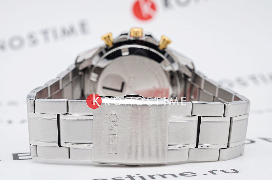 Часы Seiko Spirit Chronograph SBTR024 — нержавеющая сталь, мужские