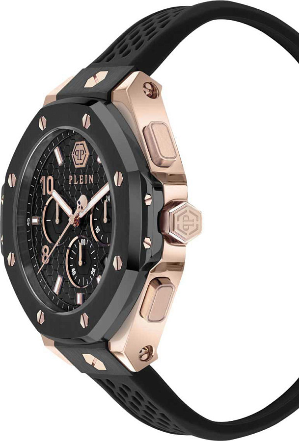 Часы Philipp Plein The Skull PWPRA0824 — кварцевые, сталь металл