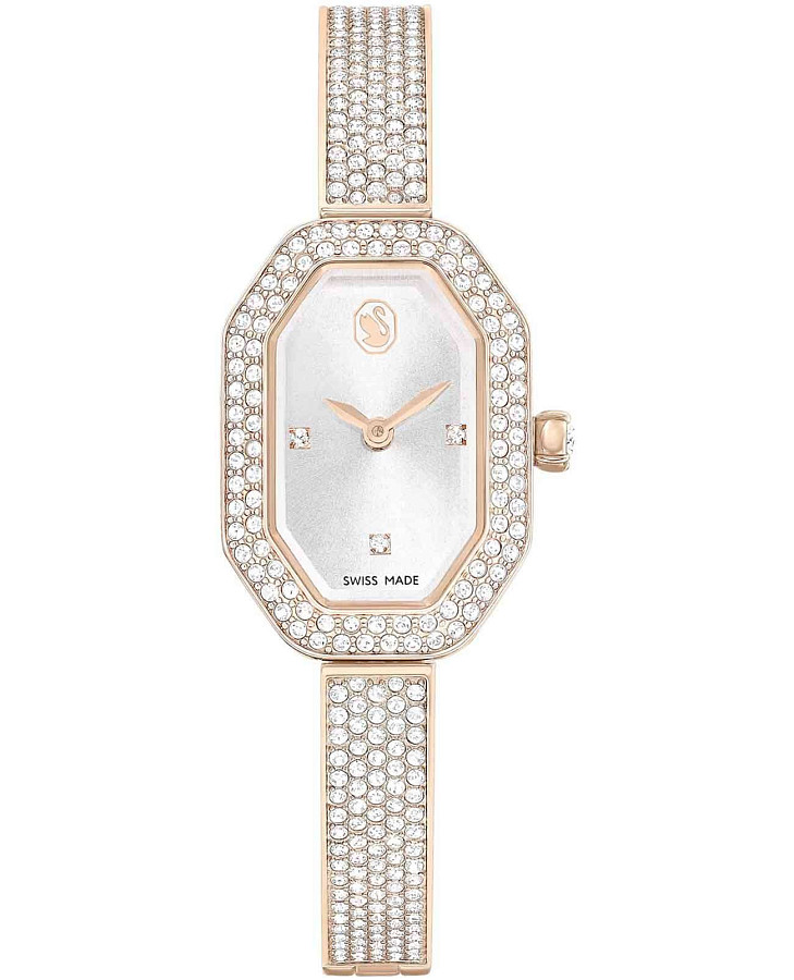 Часы Swarovski Dextera Bangle 5672987 — женские, серебристый