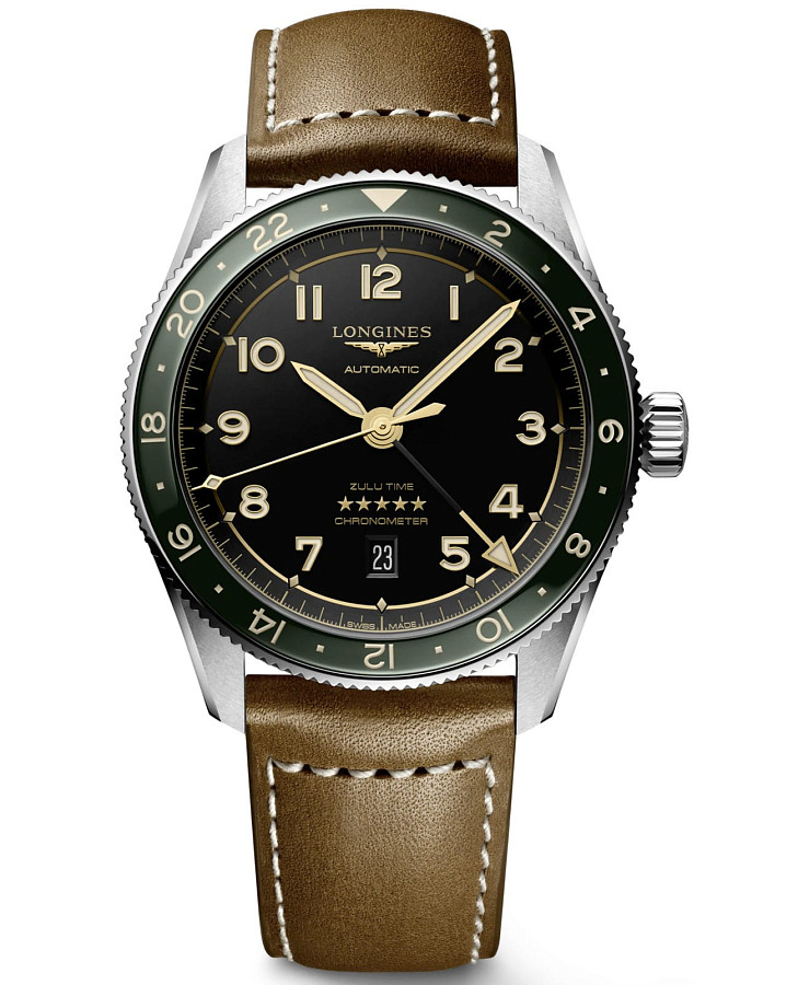 Часы Longines Spirit L3.812.4.63.2 — мужские, черный