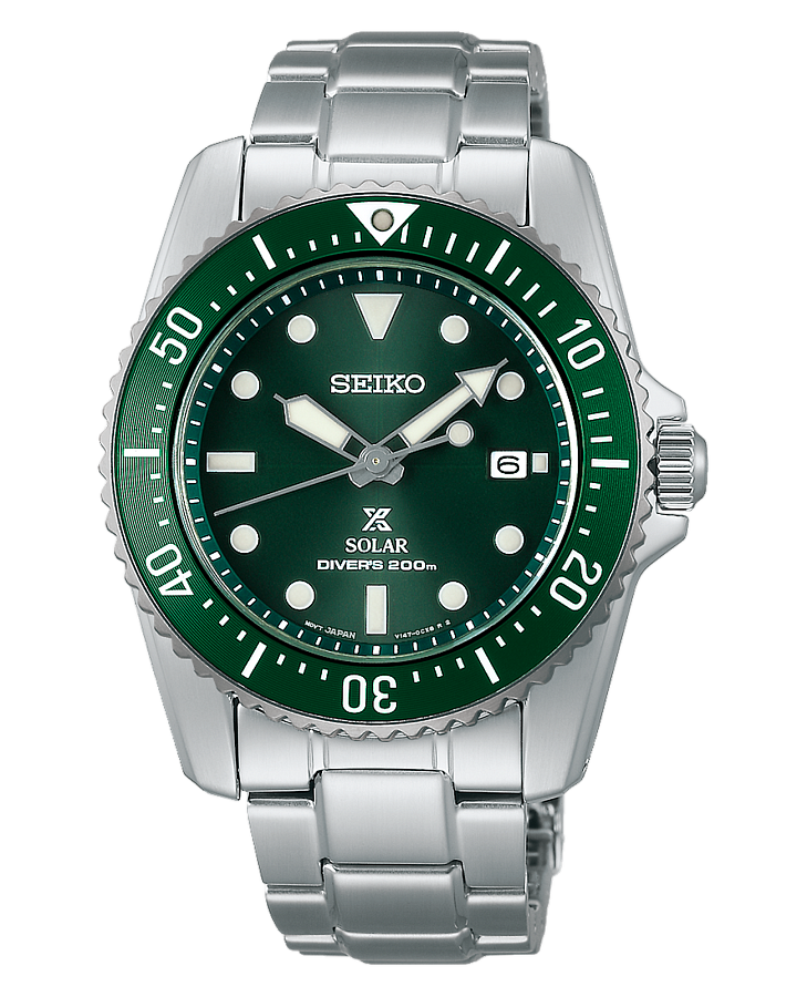 Часы Seiko Prospex SNE583P1 — мужские, зеленый