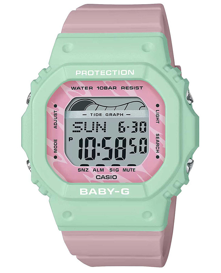 Часы Casio Baby-G BLX-565-3E — женские, розовый