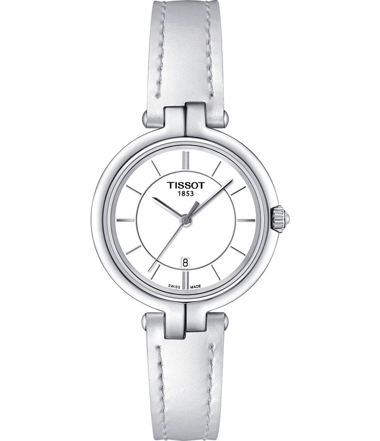 Часы Tissot Flamingo T094.210.16.011.00 — женские, белый