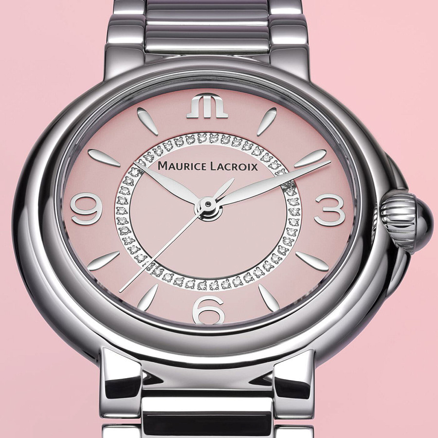 Часы Maurice Lacroix FIABA Colours Edition FA1104-SS002-F20-1 — кварцевые, металл сталь