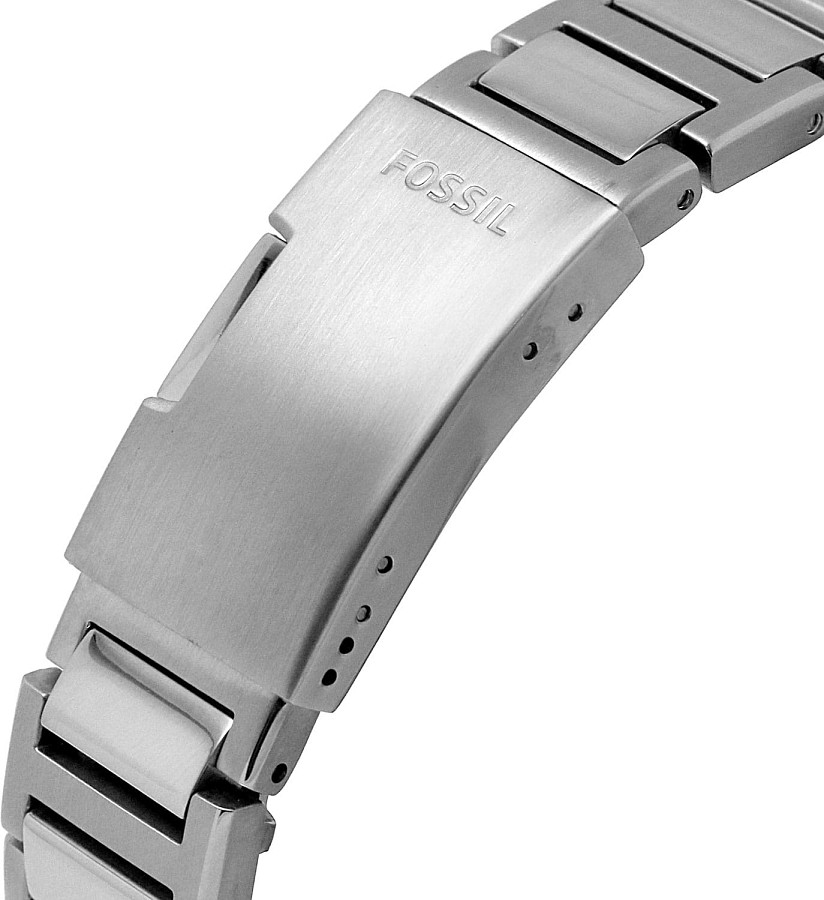 Часы Fossil Everett ME3220 — мужские, нержавеющая сталь