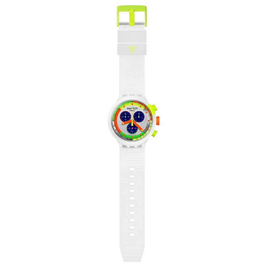 Часы Swatch Big Bold Chrono Pay! SB02K101-6000 — пластик, Швейцария