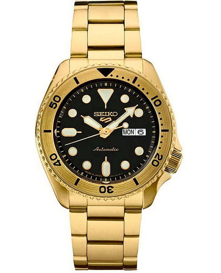 Часы Seiko 5 Sports SRPK18 — мужские, черный