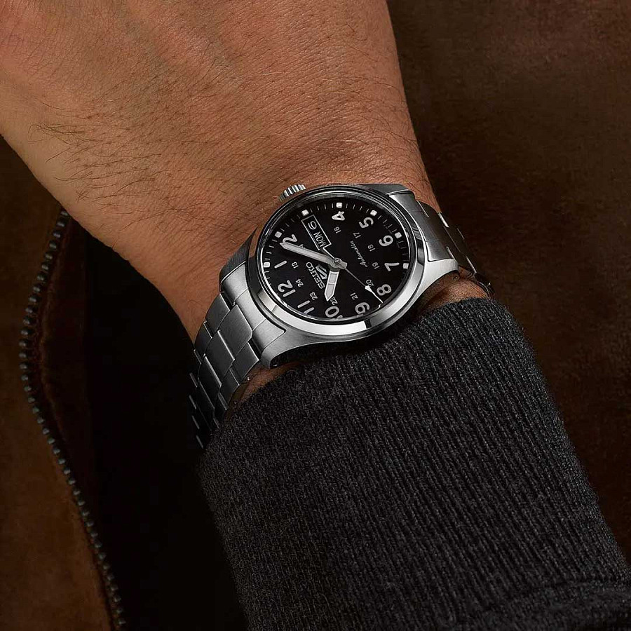 Часы Seiko 5 Sports SRPJ81K1 — мужские, нержавеющая сталь