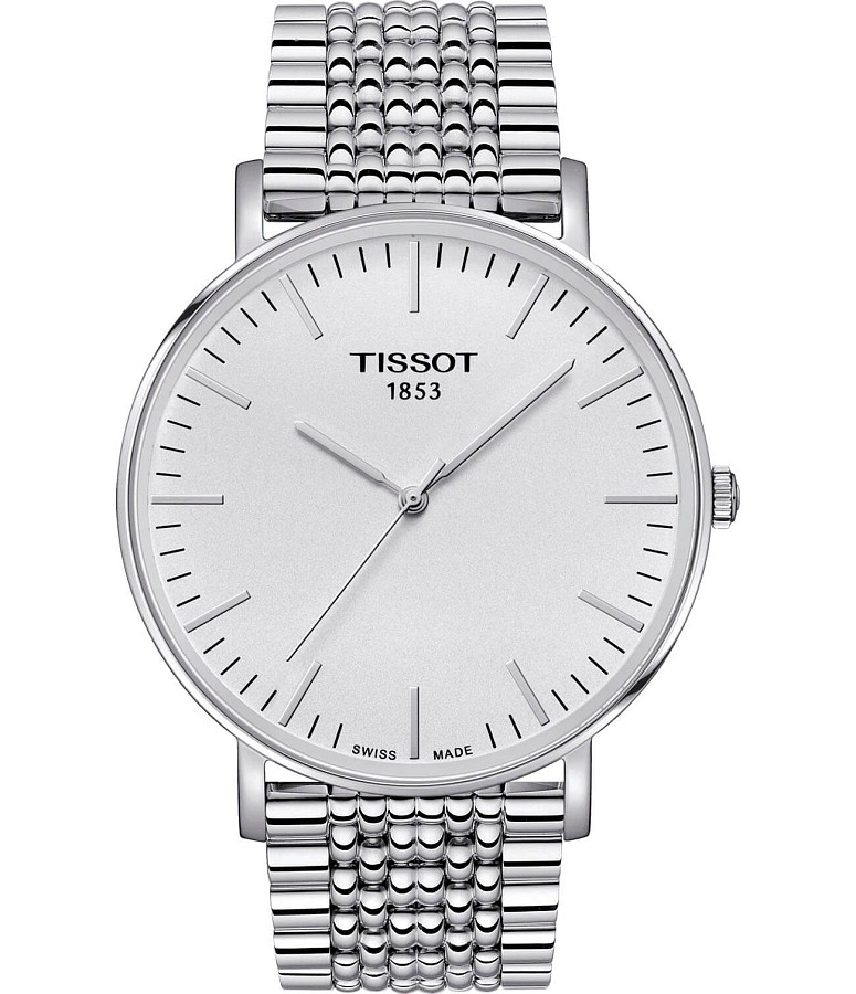 Часы Tissot Everytime Large T109.610.11.031.00 — мужские, белый