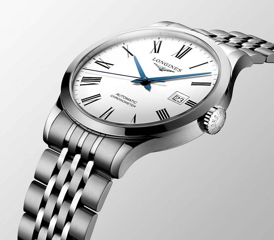 Часы Longines Record Collection L2.821.4.11.6 — Швейцария, механические