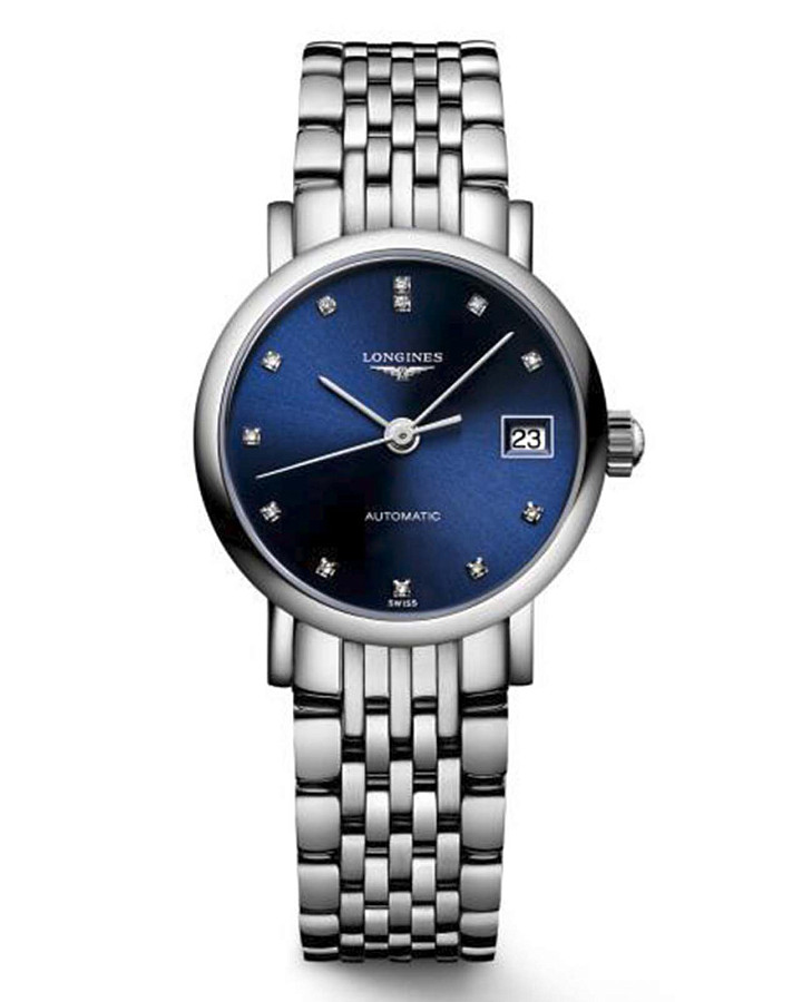 Часы Longines Elegant Collection L4.309.4.97.6 — мужские, синий
