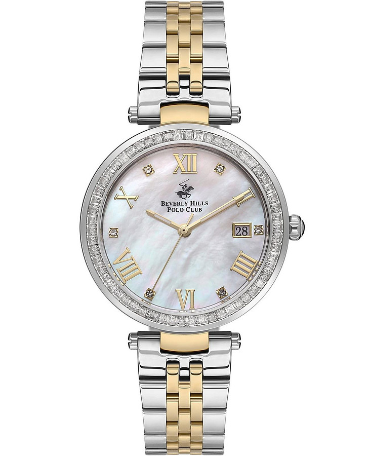 Часы Beverly Hills Polo Club BP3583X.220 — женские, перламутровый