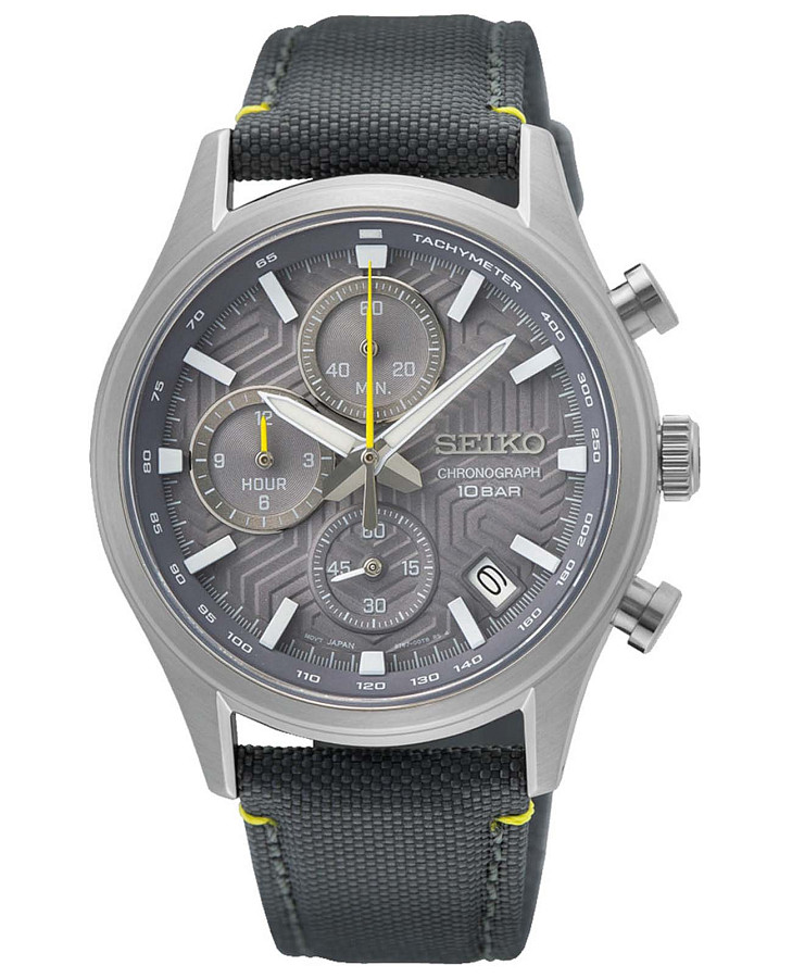 Часы Seiko Conceptual Series Sports SSB423P1 — мужские, серый