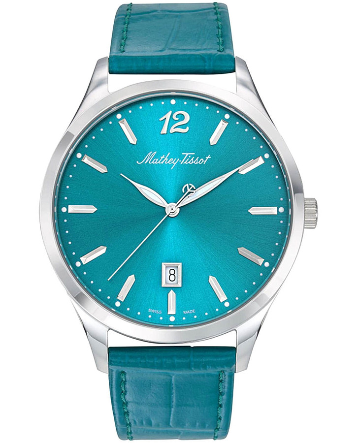 Часы Mathey-Tissot Urban H411PET — мужские, голубой