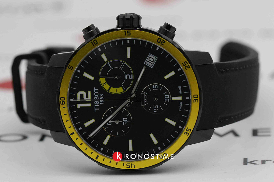 Часы Tissot Quickste Chronograph Football T095.449.37.057.00 — артикул T0954493705700