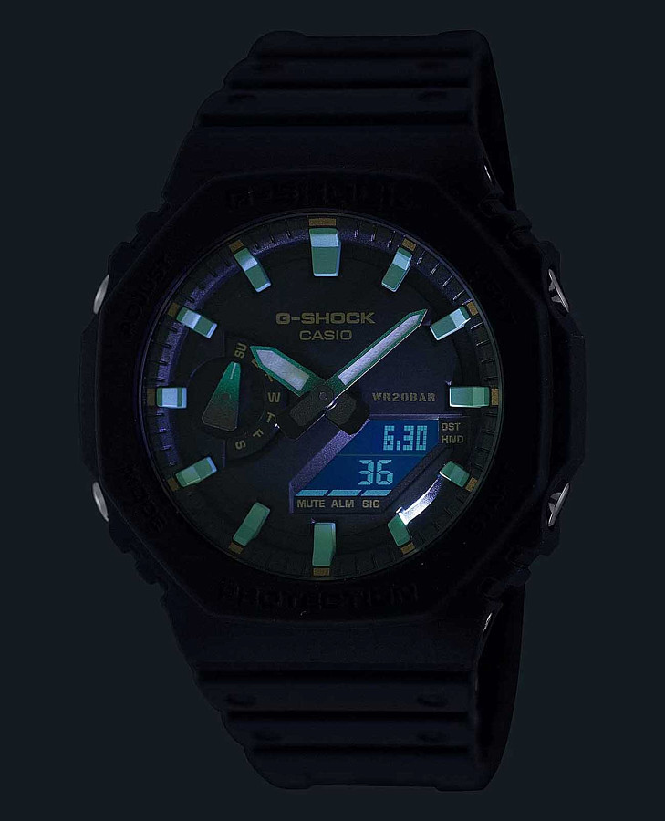 Часы Casio G-Shock GA-2100RC-1ADR (GA-2100RC-1A) — артикул GA-2100RC-1A