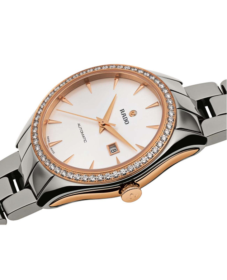 Часы Rado Hyperchrome Automatic Diamonds R32052012 — механические, металл керамика сталь