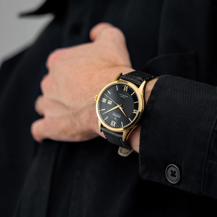 Часы Festina Classics F20010/4 — кварцевые, сталь металл