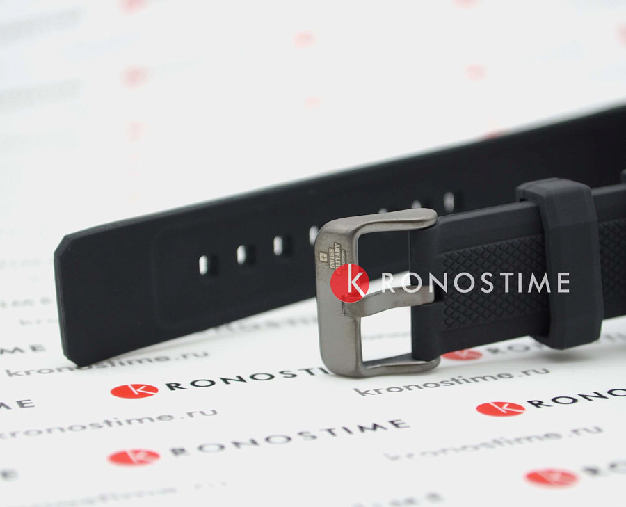 Часы Swiss Military by Chrono Day Date SMP36040.20 — мужские, каучук