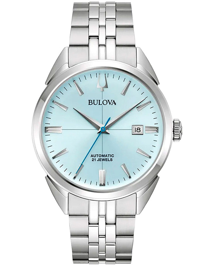 Часы Bulova Sutton 96B423 — мужские, голубой
