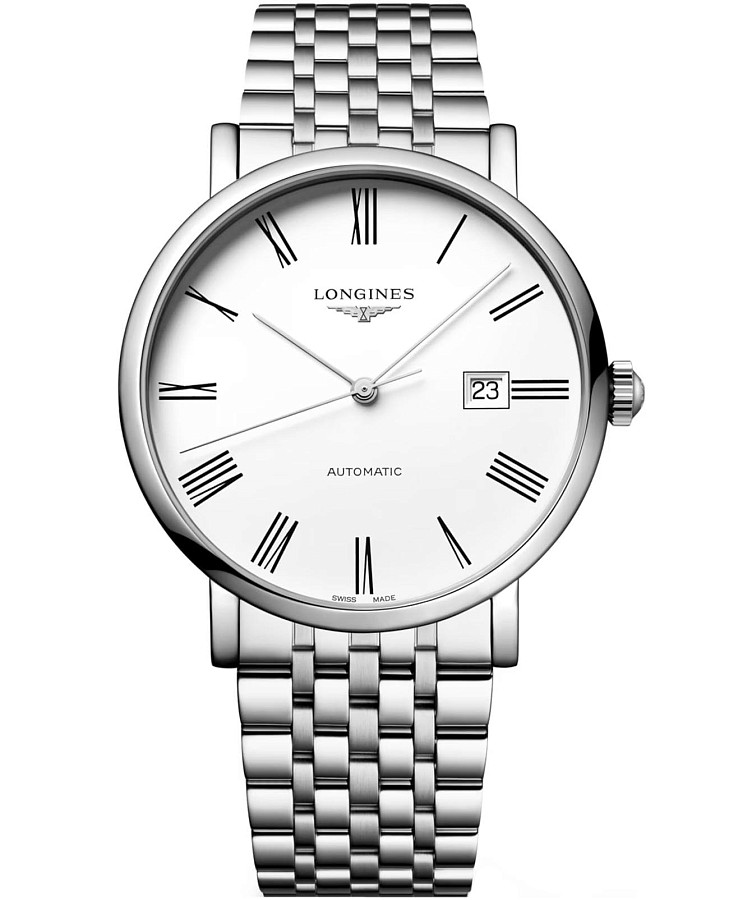 Часы Longines Elegant Collection L4.911.4.11.6 — мужские, белый